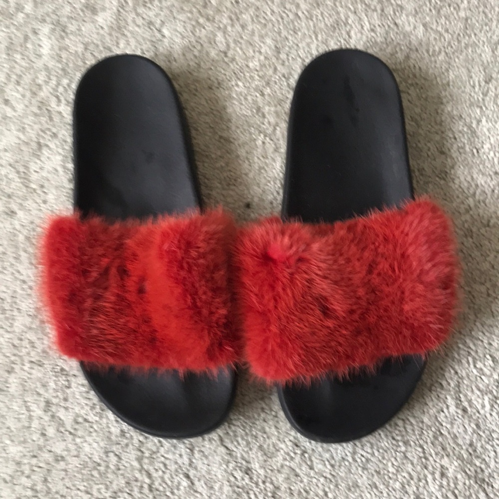 Givenchy Mink slides
